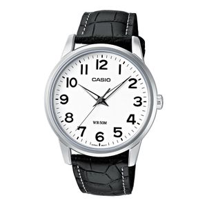 Casio Uhr Herrenuhr Leder Armbanduhr MTP-1303PL-7BVEG