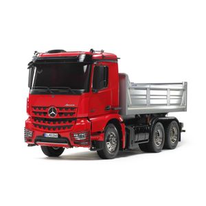 Tamiya 1:14 RC MB Arocs 3348 Rot/Silber Kipper Hinterkipper 3 Achs Truck Baustellen LKW 300056361