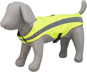 Sicherheitsweste für Hunde reflektierend gelb, Größe:XS