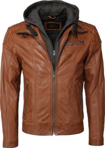 JCC Lederjacke 310-19-222 Herren cognac 50