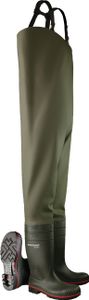Dunlop Stiefel Acifort Wathose grün Gr. 48