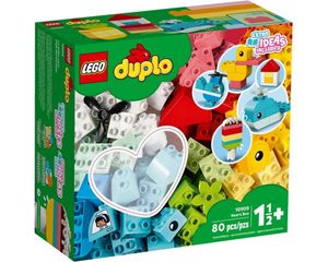 LEGO 10909 DUPLO Mein erster Bauspaß, Steine, Lernspielzeug für die frühkindliche Entwicklung, Steinebox mit Bausteinen für Kleinkinder von 1,5 - 3 Jahre