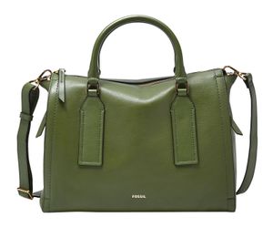 FOSSIL Umhängetasche Handtasche Parker Satchel Tarragon olivgrün