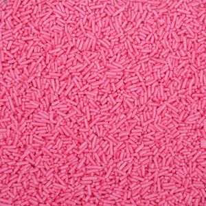 Jimmie`s Pink 40g Streuselheld Streusel Sprinkles Streudekor Topping Zuckerstreusel Gebäck Kuchen Torten