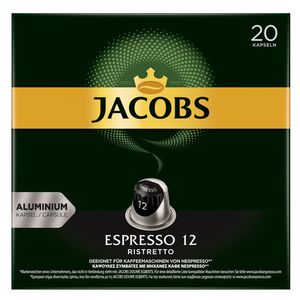 Jacobs Espresso Ristretto | 20 Nespresso® komp. Kapseln