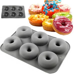 Silikon Donut Backform Antihaftbeschichtet Backförmchen Backhilfe Muffinform 6 Stück