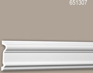 Wand- und Friesleiste PROFHOME 651307 Stuckleiste Zierleiste stoßfest Wandleiste Neo-Klassizismus-Stil weiß 2 m Wand- und Friesleiste PROFHOME 651307 Stuckleiste Zierleiste stoßfest Wandleiste Neo-Klassizismus-Stil weiß 2 m