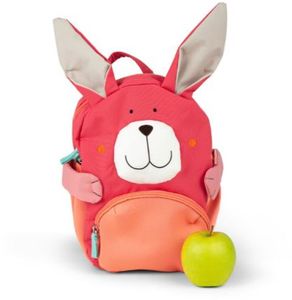 sigikid mini batoh zajačik, detský batoh, taška do škôlky, detská taška, škôlka, nylon, ružová, 24921