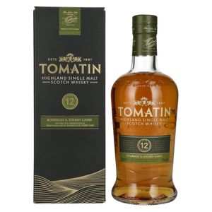 Tomatin 12 Jahre Highland Single Malt Scotch Whisky | 43 % vol | 0,7 l