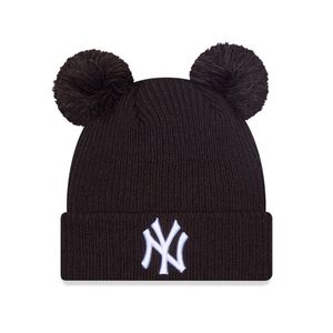 New Era Damen Double Bobble Wintermütze NY Yankees braun