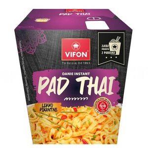 Obedový box Pad Thai s rezancami s kuracou príchuťou (mierne pikantný) 85g Vifon