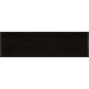 wash+dry Minimatte Raven black mit Rand Schuhablage Stufenmatte waschbare Fußmatte, Größe:35 x 120 cm