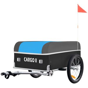 Tiggo VS Cargo II Fahrrad Lastenanhänger mit 130 Liter Volumen Klappbar Fahrradanhänger Transportanhänger
