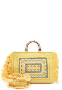 SURI FREY Umhängetasche Handtasche Lucy Shopper Yellow gelb