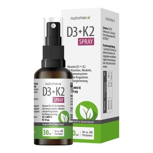 Nutrimexx Vitamin D3 - 1000 IE / Vitamin K2 - 20µg Spray