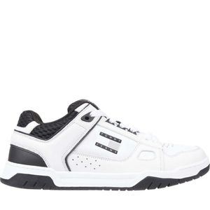 Tommy Jeans Herren Sneaker EM0EM01158 YBR Farbe:Weiß Größe: 45
