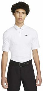 Nike Dri-Fit Tour Mens Solid Golf White/Black M Koszulka Polo