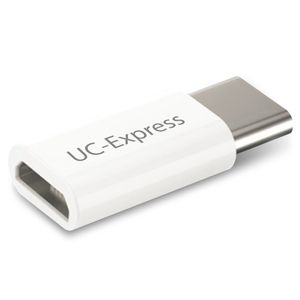 Micro USB Adapter auf USB C Typ C Stecker wandelt USB 2.0 Typ B zu USB 3.1 Typ C