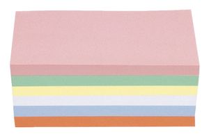 magnetoplan ® Moderationskarte 20 x 10 cm (B x H) 120g/m² Offsetpapier farbig sortiert 500 St./Pack.