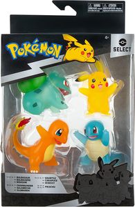Pokemon PVC-Figuren Select Battle Figure 4er Pack