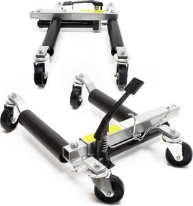 Pomôcka na manévrovanie s autom 2x hydraulický zdvihák, každý s nosnosťou 680 KG do 30 cm šírky pneumatiky