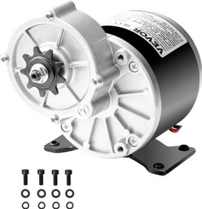 VEVOR 350 W jednosmerný elektromotor, výkonný elektromotor, 24 V, 3000 otáčok za minútu, elektrický motor na terénne bicykle, motorky, skútre, pre domácich majstrov