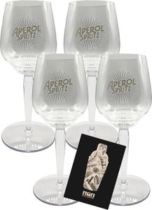 Aperol Spritz Acryl Weinglas 4er-Set – Bruchsicher & Stilvoll für den perfekten Genuss