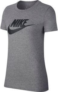 Nike W Nsw Tee Essntl Icon Futur Dk Grey Heather/Black Xl