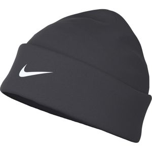 Nike U Nk Df Peak Beanie Sc P Tm - antracitová/bílá, Velikost:-