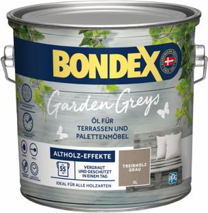 Bondex Garden Greys Öl 2,5L treibholz grau