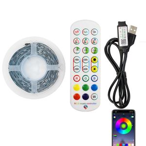 INF 24-Tasten RGB-LED-Streifen mit Fernbedienung, Bluetooth-App-Steuerung und Musiksynchronisierung Size 1