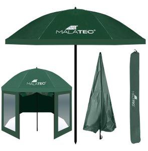Malatec 10139 Rybářský deštník 240 cm zelený
