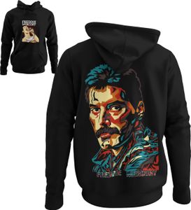 Retro music freddie mercury queen rock band koncert męska organiczna bluza z kapturem S-XXXL Retro music freddie mercury queen rock band koncert męska organiczna bluza z kapturem S-XXXL