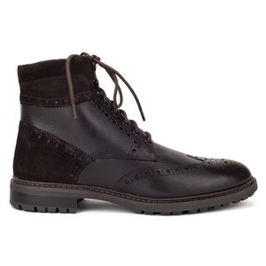 Geox Buty "U Brenson A" - U948AA04622 - Brązowy- Rozmiar: 43(EU)