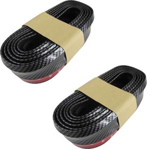 Seitenschweller Schweller Spoiler Lippe Gummi Flexibel Carbon f. viele Fahrzeuge