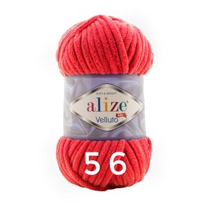 Alize Velluto, 56 red