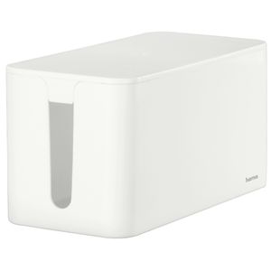 Hama - 20661 Kabelbox Mini, Weiß
