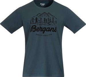 Bergans Classic V2 Tee Men Orion Blue S Koszulka