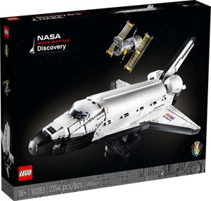 LEGO Icons NASA-Spaceshuttle "Discovery" Raumschiff, Rakete, Set für Erwachsene 10283