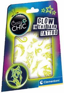 Clementoni Crazy Chic - świecący tatuaż