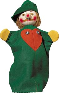 Kersa 60330 Handpuppe "Förster" für Puppentheater Holzkopf