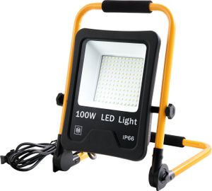 JNGLGO LED Baustrahler 100W Kaltweiß Arbeitsleuchte Bauscheinwerfer Baulampe Arbeitsscheinwerfer Netzkabel Flutlicht IP66 Flutlichtstrahler Scheinwerfer Licht für Garten, Garage (Tippe A) JNGLGO LED Baustrahler 100W Kaltweiß Arbeitsleuchte Bauscheinwerfer Baulampe Arbeitsscheinwerfer Netzkabel Flutlicht IP66 Flutlichtstrahler Scheinwerfer Licht für Garten, Garage (Tippe A)
