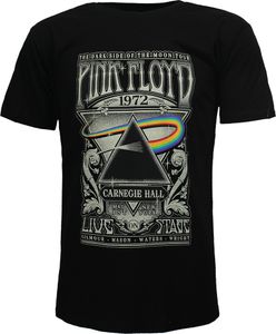 Pink Floyd Carnegie Hall Live Poster T-Shirt - Oficjalny towar - XL