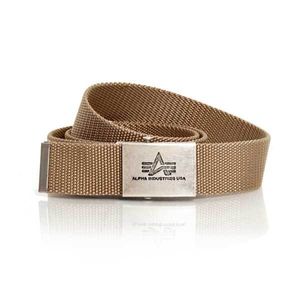 Alpha Industries Heavy Duty Belt 4cm Khaki - UNI