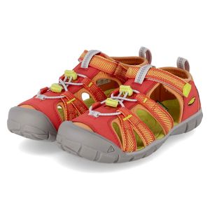 Keen Kinder Outdoorsandalen SEACAMP II CNX Orange Textil-Synthetik-Mix Größe: 34