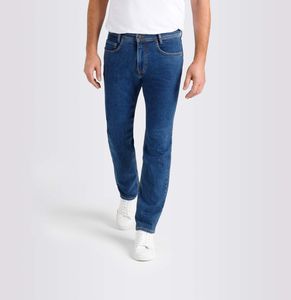 Mac - Herren 5-Pocket Jeans, Arne - Alpha Denim -0501-00-0970L , Größe:W33, Länge:L34, Farbe:H510 - blue light used