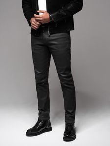 Ombre Clothing Pánske džínsové nohavice Igorr čierna XL