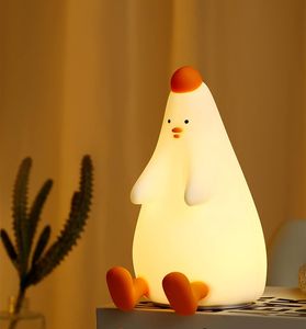 Kinder-Nachtlicht mit Chickadee LED-Lampe mit wechselnden Farben