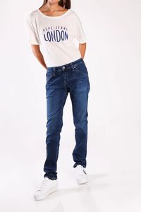 Dámské kalhoty Pepe Jeans Idoler denim boyfriend W27