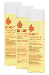 Bi-Oil 3x Mama Hautpflege Öl vegan 200 ml - Schwangerschaftsöl 100 % natürlich - Körperöl für während & nach der Schwangerschaft
